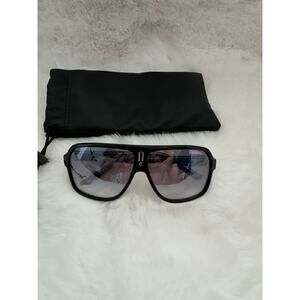 Carrera 27 X-Alic Oversized Aviator Sunglasses in Black with Gradient Lenses